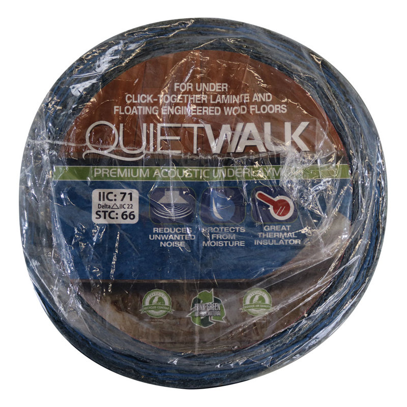 MP Global Products QuietWalk Laminate Floor Underlayment (100 sq.ft./roll) & Reviews Wayfair